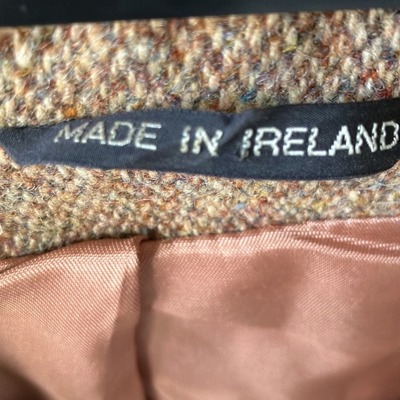Jimmy Hourihan Irish wool Jacket, authentic tweed, made in Ireland, size 12 - Picture 4 of 17